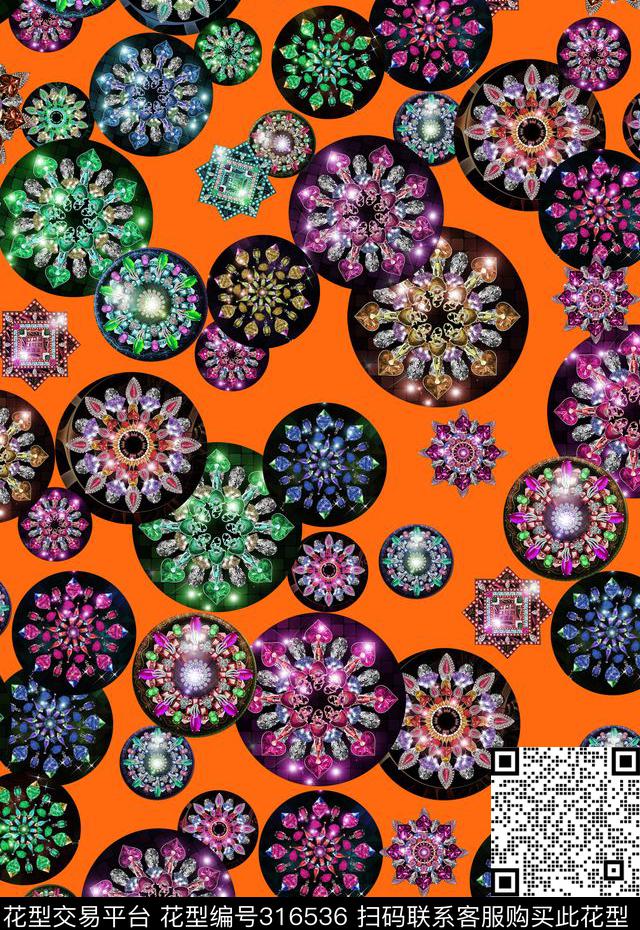 休闲写实几何数码印花华亿平台下载（图片编号: 316536） - 瓦栏（Walan）