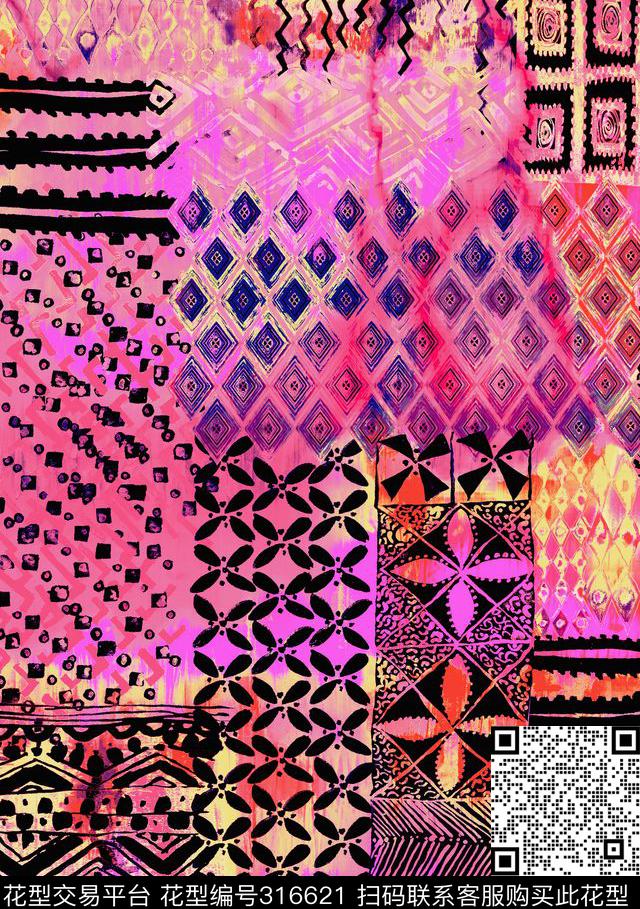 数码印花华亿平台下载（图片编号: 316621） - 瓦栏（Walan）