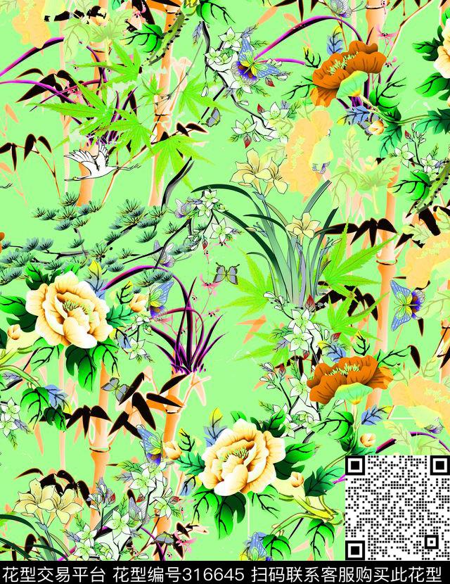 数码印花华亿平台下载（图片编号: 316645） - 瓦栏（Walan）