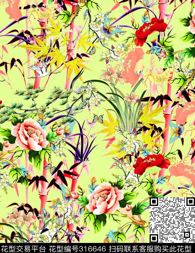 数码印花华亿平台下载（图片编号: 316646） - 瓦栏（Walan）