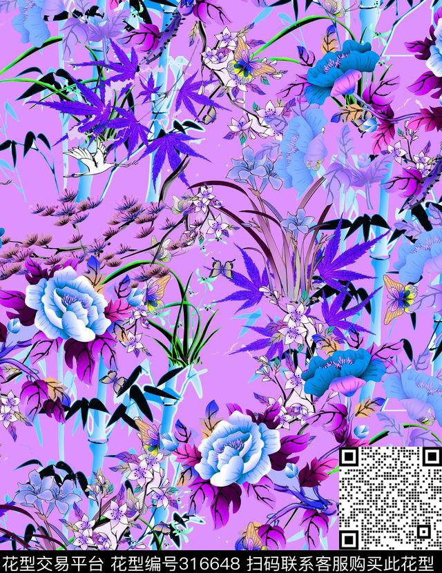 数码印花华亿平台下载（图片编号: 316648） - 瓦栏（Walan）