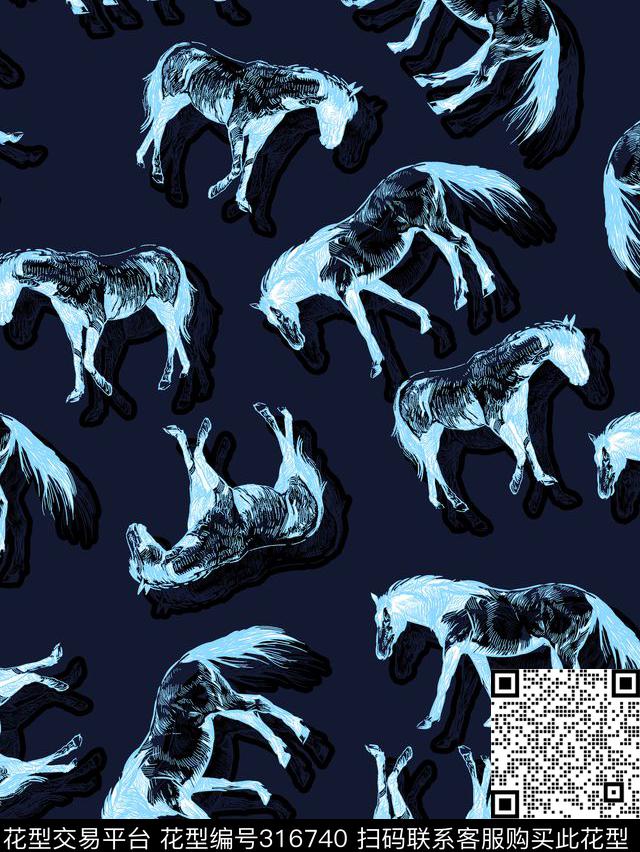 传统★动物图案传统印花华亿平台下载（图片编号: 316740） - 瓦栏（Walan）