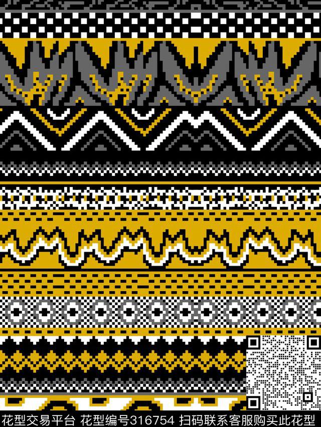 传统★民族风格传统印花华亿平台下载（图片编号: 316754） - 瓦栏（Walan）