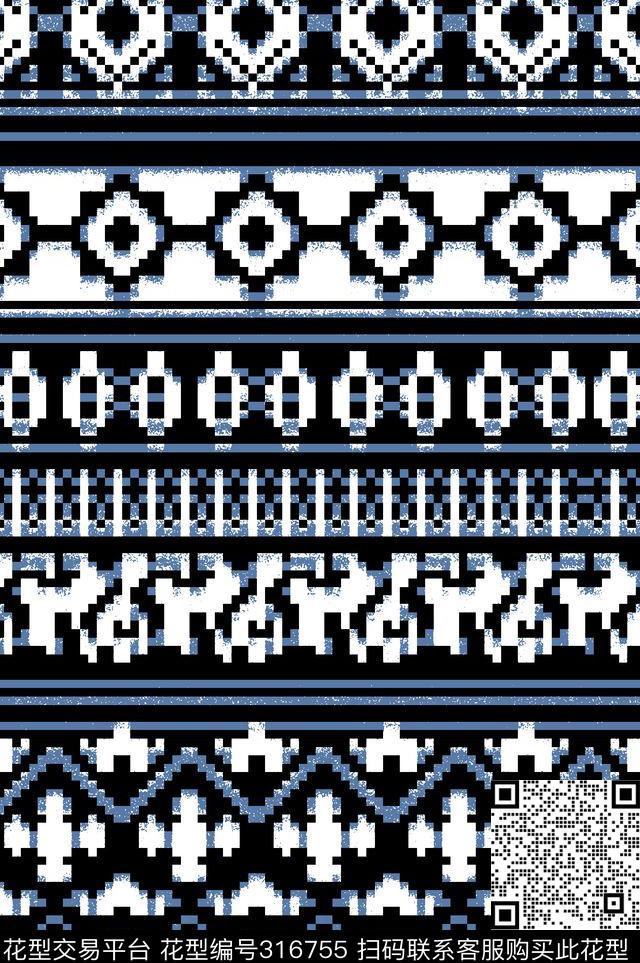 传统★民族风格传统印花华亿平台下载（图片编号: 316755） - 瓦栏（Walan）