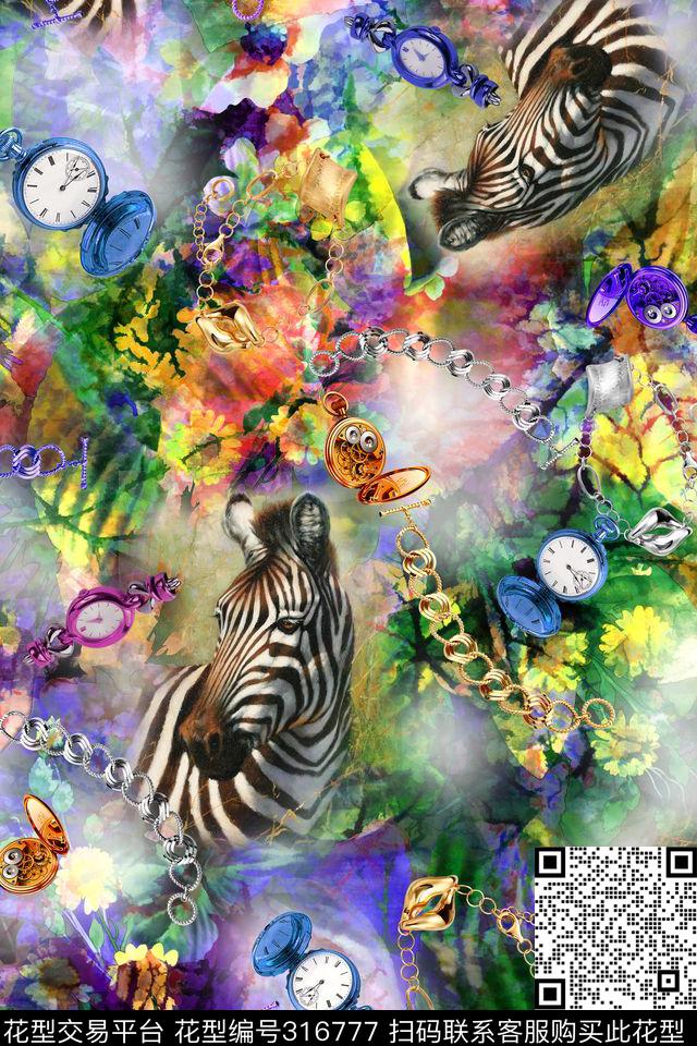 抽象数码印花华亿平台下载（图片编号: 316777） - 瓦栏（Walan）