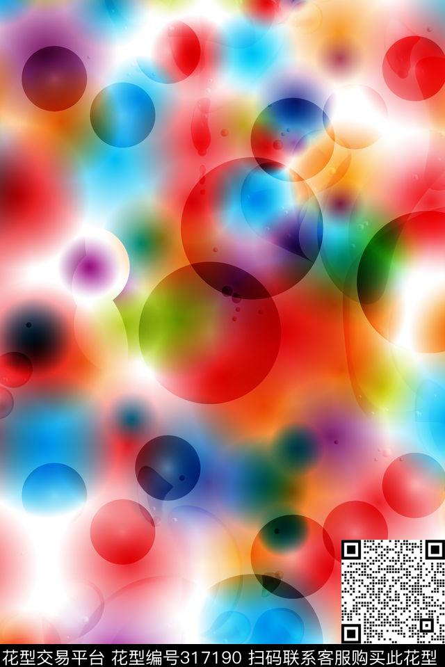 抽象数码印花华亿平台下载（图片编号: 317190） - 瓦栏（Walan）