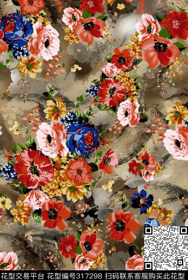 传统印花华亿平台下载（图片编号: 317298） - 瓦栏（Walan）