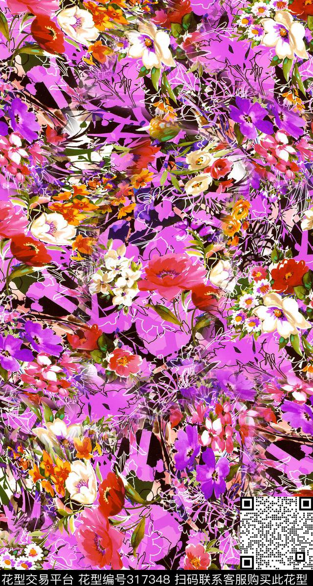 打折华亿平台数码印花华亿平台下载（图片编号: 317348） - 瓦栏（Walan）