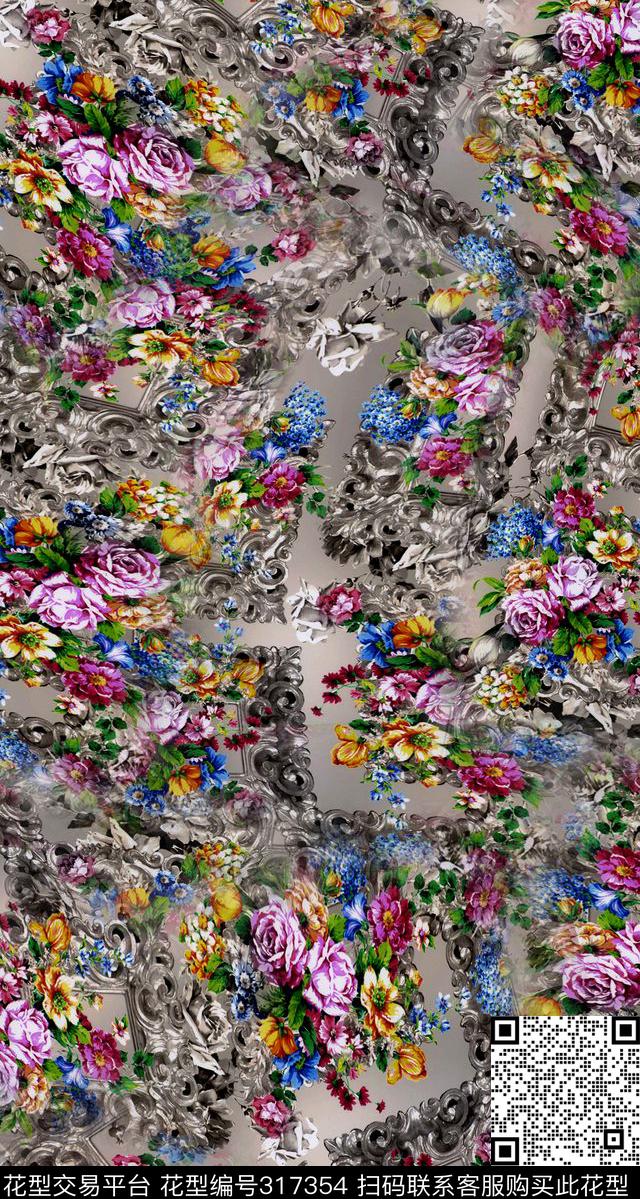 打折华亿平台数码印花华亿平台下载（图片编号: 317354） - 瓦栏（Walan）