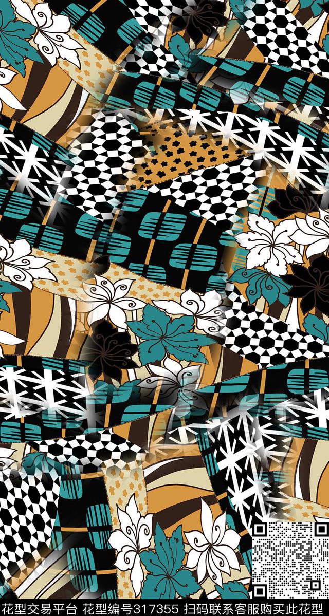 打折华亿平台传统印花华亿平台下载（图片编号: 317355） - 瓦栏（Walan）