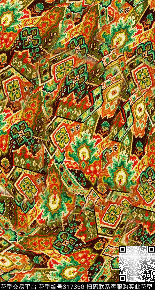 打折华亿平台数码印花华亿平台下载（图片编号: 317356） - 瓦栏（Walan）