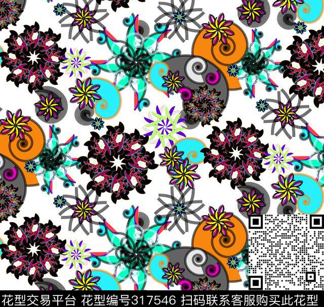 数码印花华亿平台下载（图片编号: 317546） - 瓦栏（Walan）