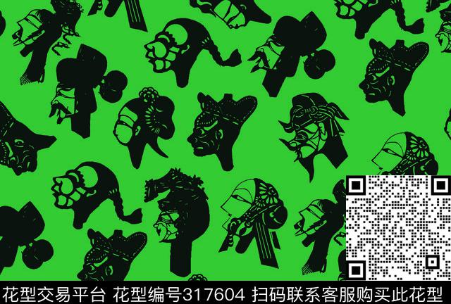 传统印花华亿平台下载（图片编号: 317604） - 瓦栏（Walan）