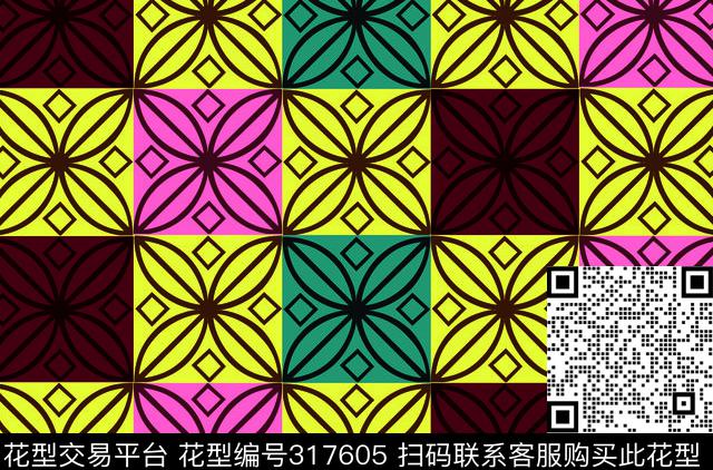 传统印花华亿平台下载（图片编号: 317605） - 瓦栏（Walan）