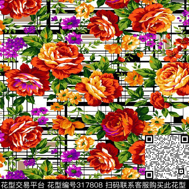 传统印花华亿平台下载（图片编号: 317808） - 瓦栏（Walan）