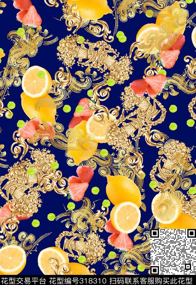 休闲写实数码印花华亿平台下载（图片编号: 318310） - 瓦栏（Walan）