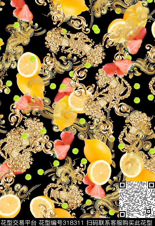 休闲写实数码印花华亿平台下载（图片编号: 318311） - 瓦栏（Walan）