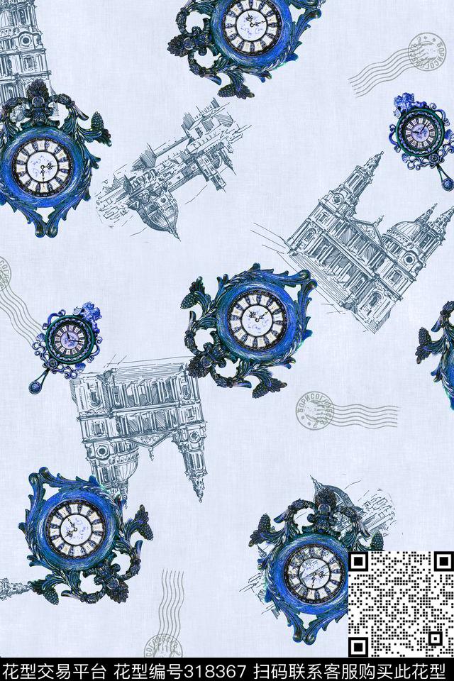 休闲怀旧写实数码印花华亿平台下载（图片编号: 318367） - 瓦栏（Walan）