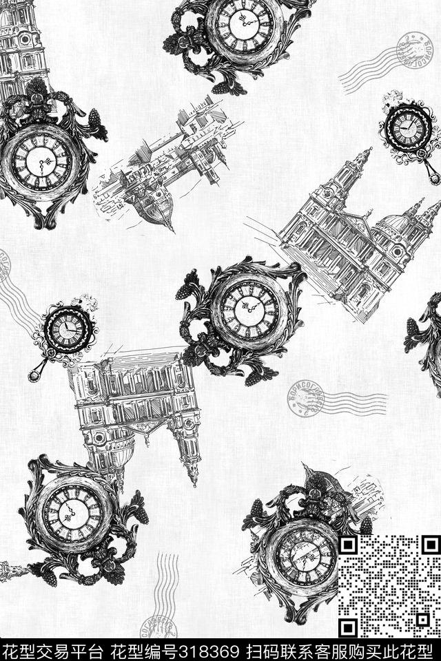 休闲怀旧写实数码印花华亿平台下载（图片编号: 318369） - 瓦栏（Walan）