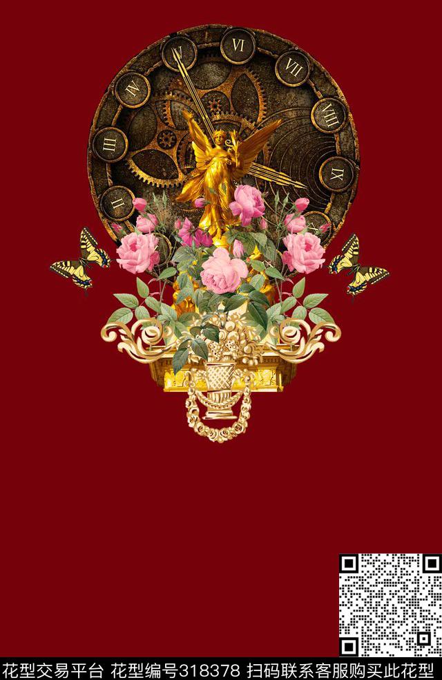 休闲怀旧定位数码印花华亿平台下载（图片编号: 318378） - 瓦栏（Walan）