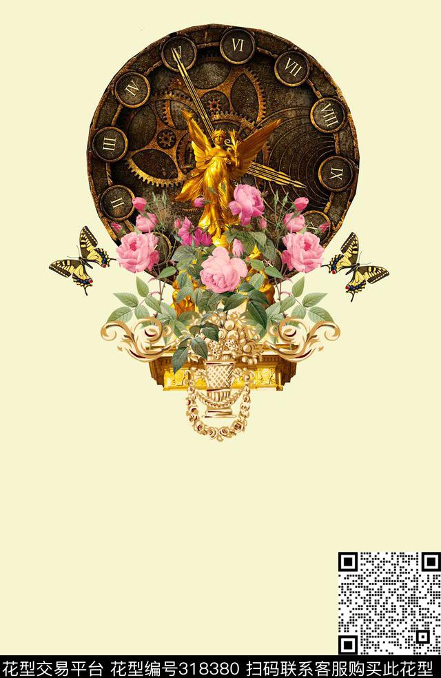 休闲怀旧定位数码印花华亿平台下载（图片编号: 318380） - 瓦栏（Walan）