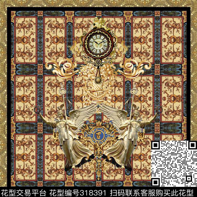 休闲怀旧定位数码印花华亿平台下载（图片编号: 318391） - 瓦栏（Walan）