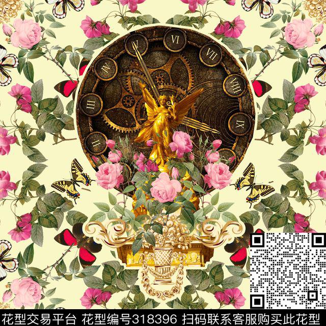 休闲怀旧定位数码印花华亿平台下载（图片编号: 318396） - 瓦栏（Walan）