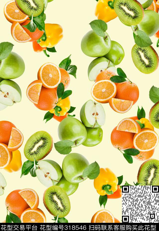 休闲写实数码印花华亿平台下载（图片编号: 318546） - 瓦栏（Walan）