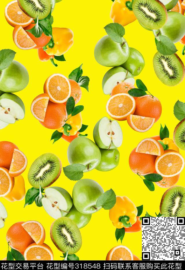 休闲写实数码印花华亿平台下载（图片编号: 318548） - 瓦栏（Walan）