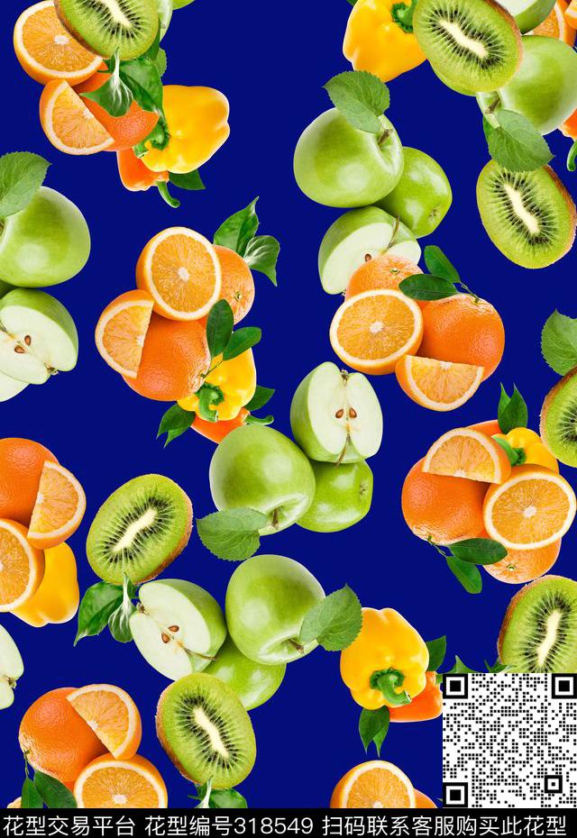 休闲写实数码印花华亿平台下载（图片编号: 318549） - 瓦栏（Walan）