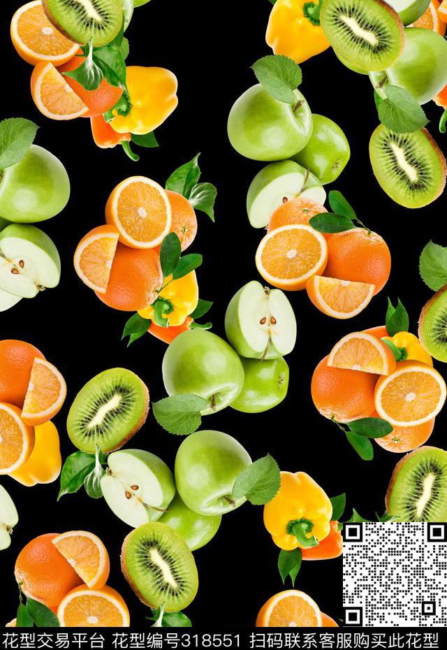 休闲写实数码印花华亿平台下载（图片编号: 318551） - 瓦栏（Walan）