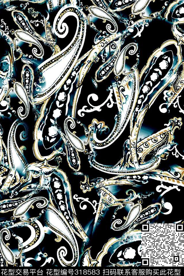 数码★民族风格数码印花华亿平台下载（图片编号: 318583） - 瓦栏（Walan）