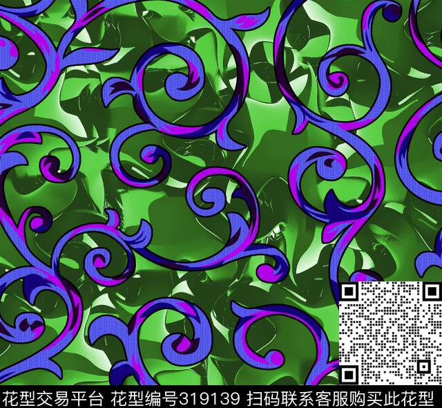 传统印花华亿平台下载（图片编号: 319139） - 瓦栏（Walan）