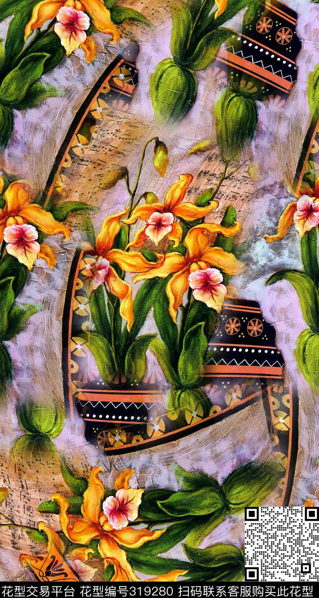 打折华亿平台数码印花华亿平台下载（图片编号: 319280） - 瓦栏（Walan）