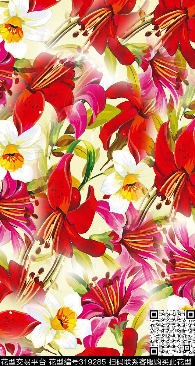 打折华亿平台数码印花华亿平台下载（图片编号: 319285） - 瓦栏（Walan）