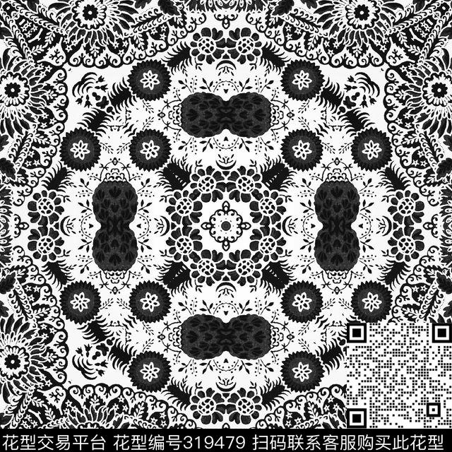 传统印花华亿平台下载（图片编号: 319479） - 瓦栏（Walan）