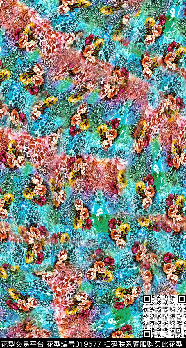 打折华亿平台数码印花华亿平台下载（图片编号: 319577） - 瓦栏（Walan）