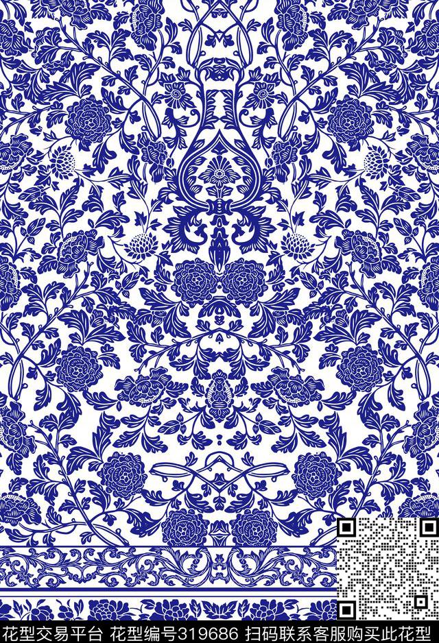 休闲抽象民族传统印花华亿平台下载（图片编号: 319686） - 瓦栏（Walan）