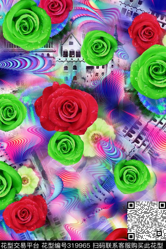 数码印花华亿平台下载（图片编号: 319965） - 瓦栏（Walan）