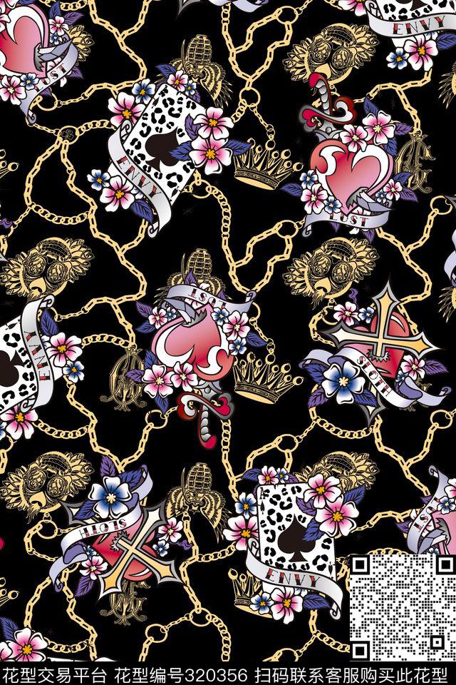 抽象数码印花华亿平台下载（图片编号: 320356） - 瓦栏（Walan）