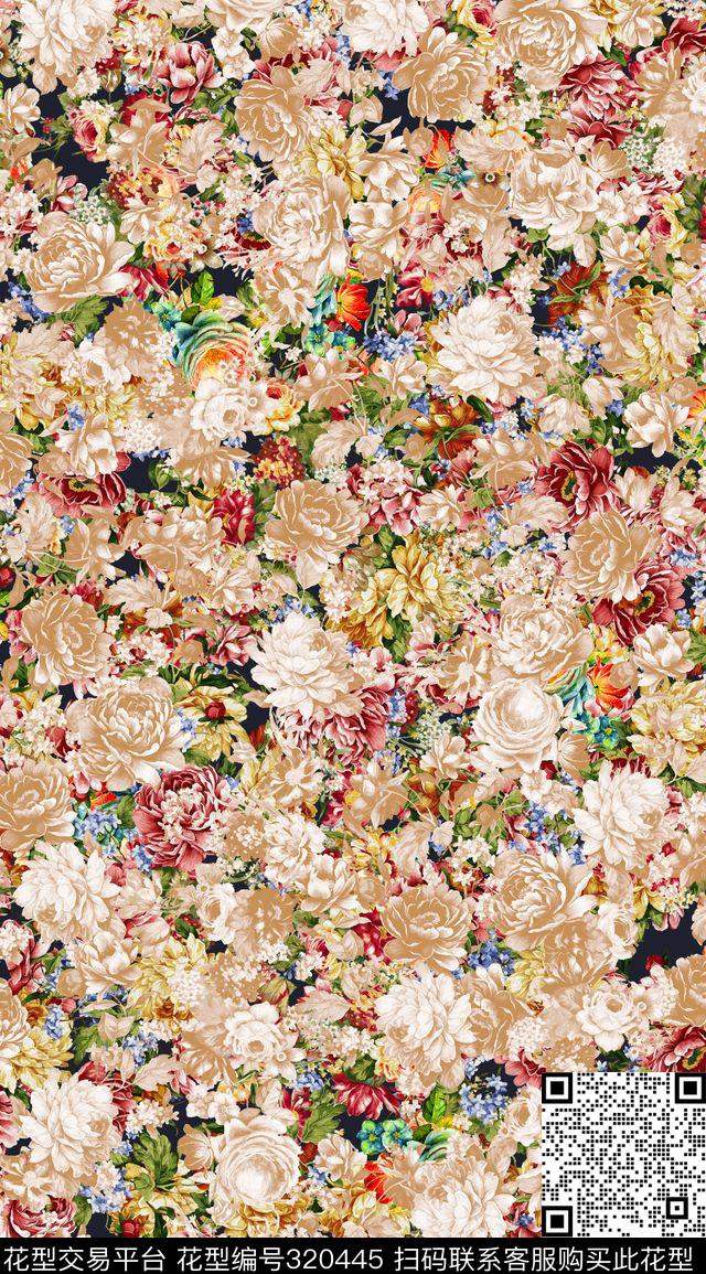 传统印花华亿平台下载（图片编号: 320445） - 瓦栏（Walan）