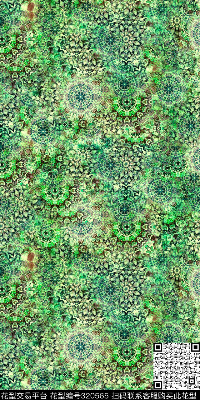 几何数码华亿平台数码印花华亿平台下载（图片编号: 320565） - 瓦栏（Walan）