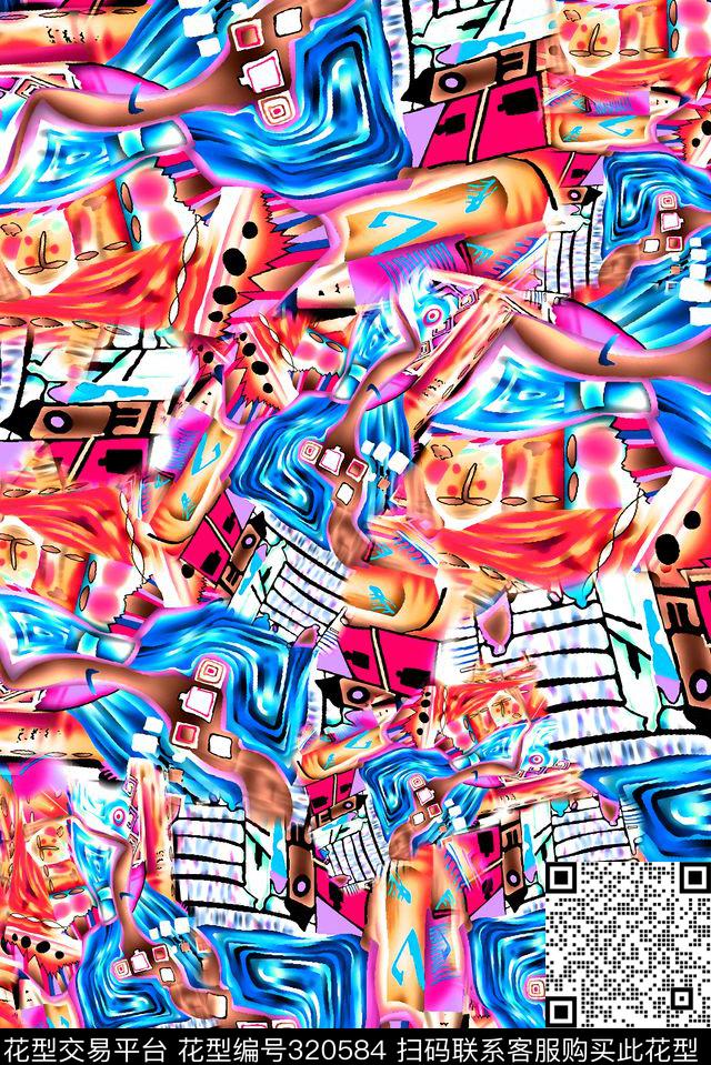 数码华亿平台数码印花华亿平台下载（图片编号: 320584） - 瓦栏（Walan）