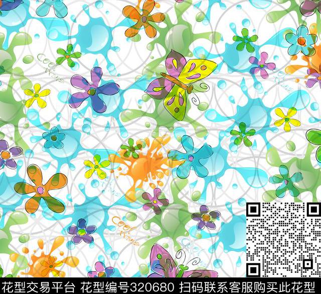 传统印花华亿平台下载（图片编号: 320680） - 瓦栏（Walan）