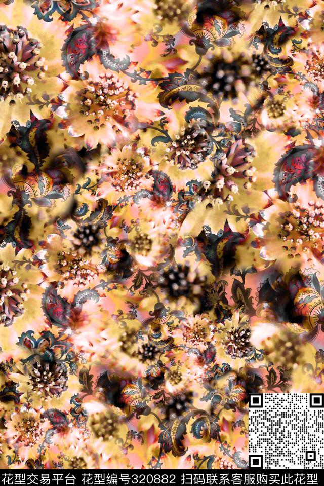 数码华亿平台数码印花华亿平台下载（图片编号: 320882） - 瓦栏（Walan）