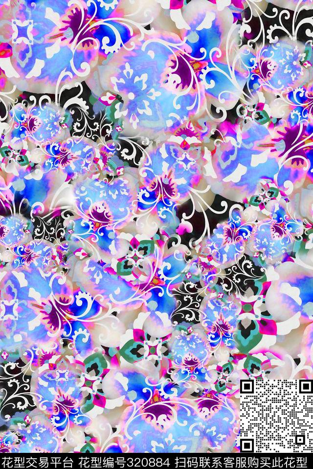 数码华亿平台数码印花华亿平台下载（图片编号: 320884） - 瓦栏（Walan）