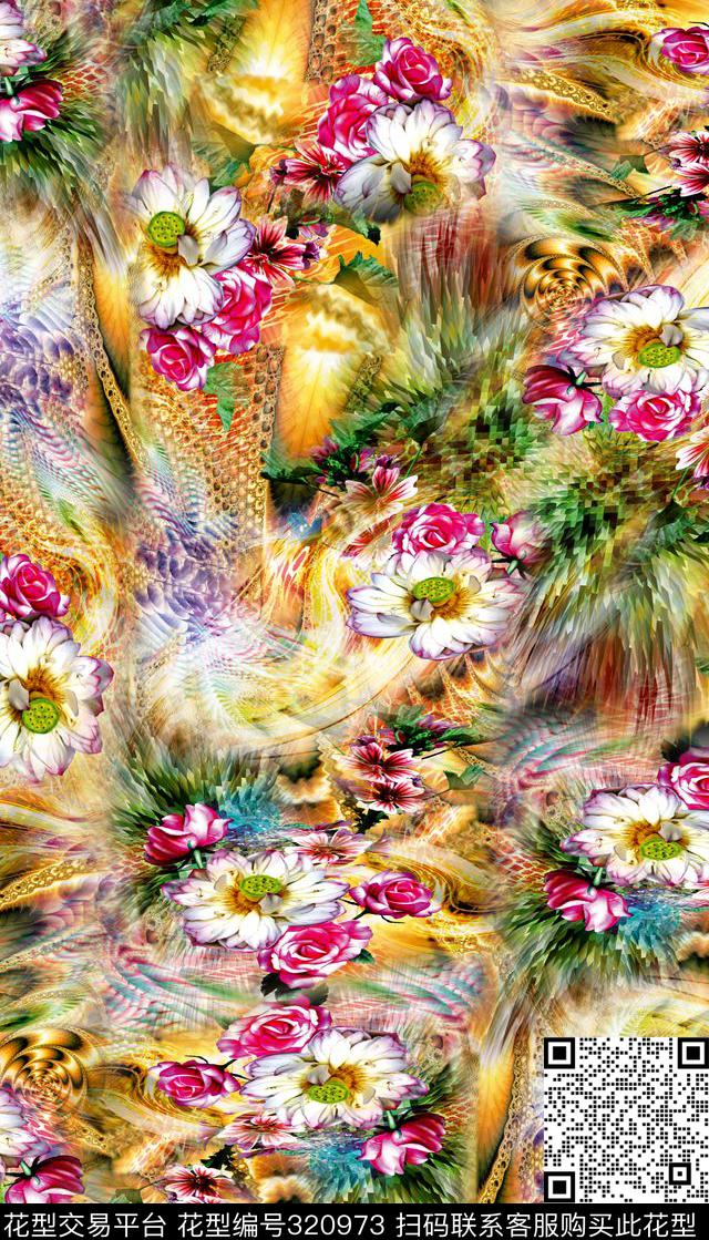 打折华亿平台数码印花华亿平台下载（图片编号: 320973） - 瓦栏（Walan）