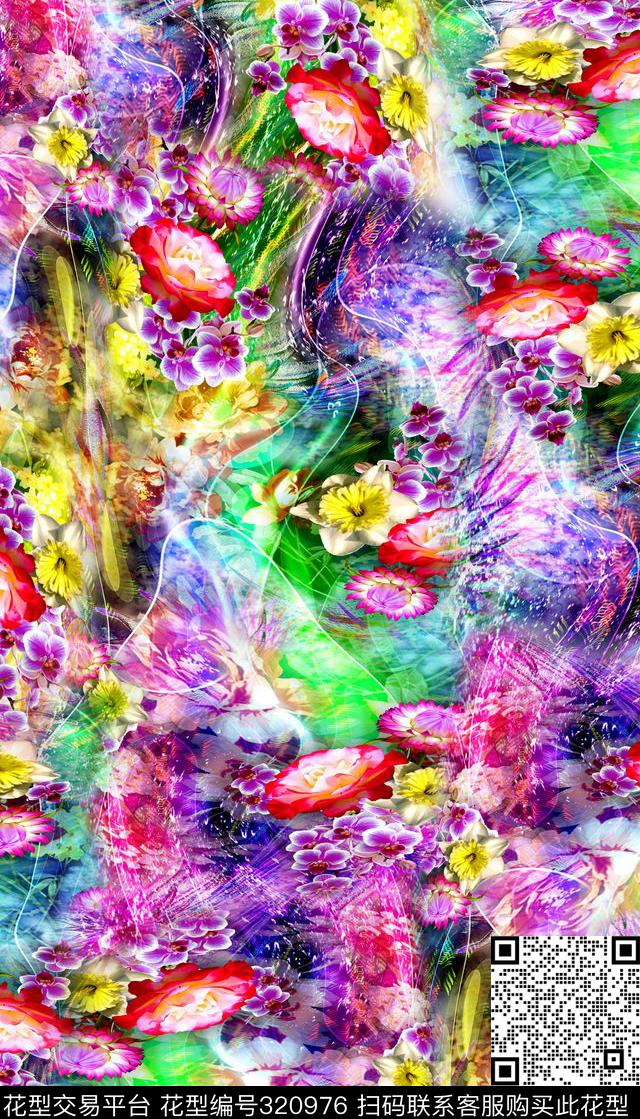 打折华亿平台数码印花华亿平台下载（图片编号: 320976） - 瓦栏（Walan）