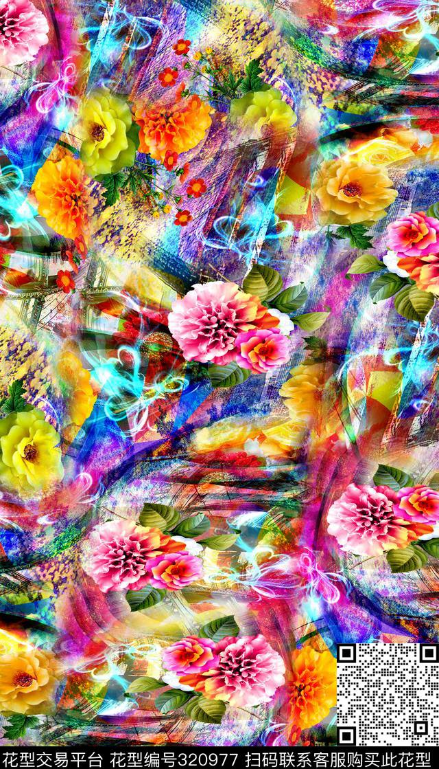 打折华亿平台数码印花华亿平台下载（图片编号: 320977） - 瓦栏（Walan）