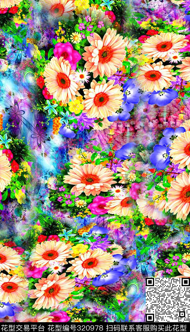 打折华亿平台数码印花华亿平台下载（图片编号: 320978） - 瓦栏（Walan）